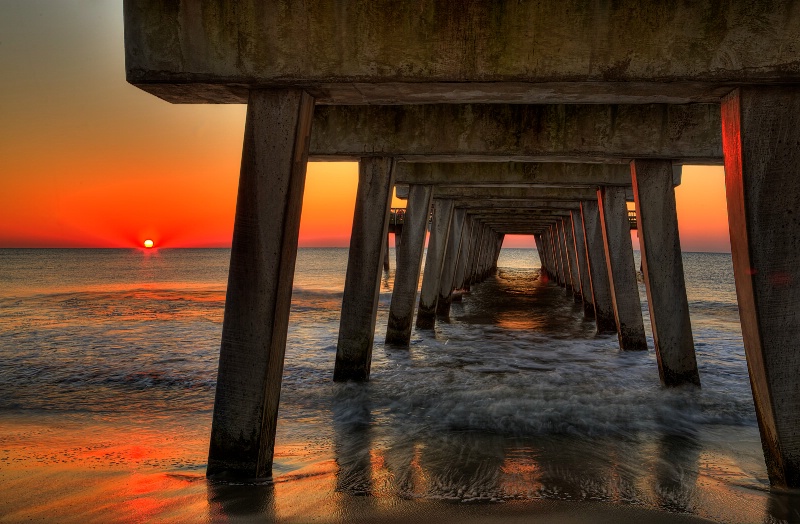 Tybee Pier Sunrise