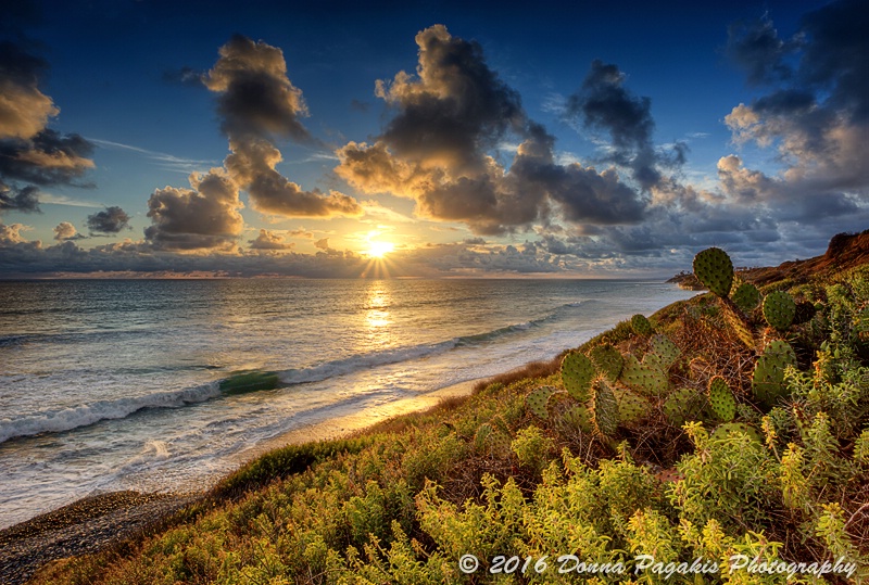 Carlsbad Storm Clouds Sunset