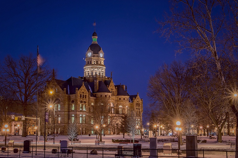 Courthouse at Night