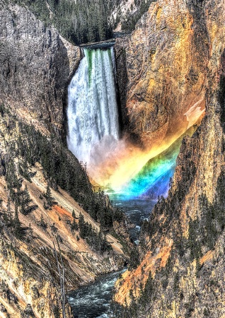 Lower Yellowstone Falls, Yellowstone NP, Wyoming