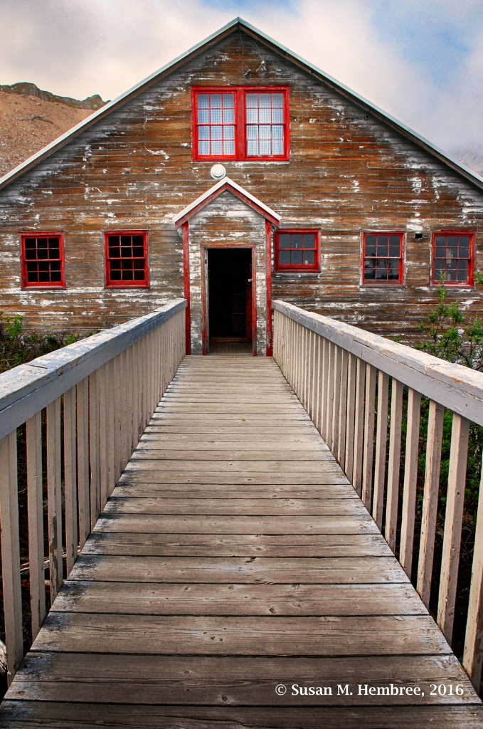 Walkway to a Historic Building