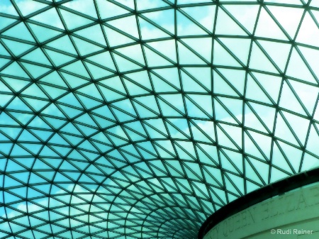 Glass roof design, London