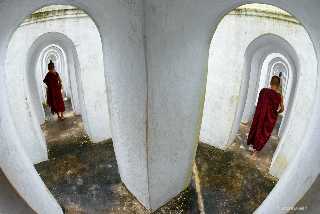 inside the temple