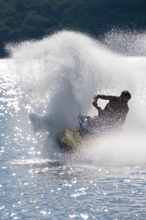 fun on the lake