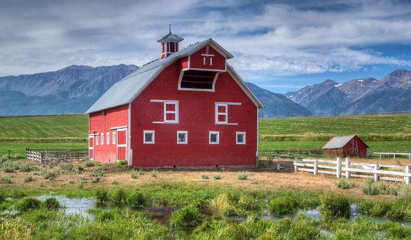 Wallowa's Red Barn