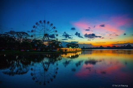 Colourful of Lake