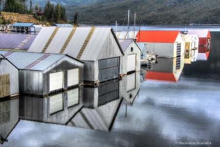 Kaslo-boathouses