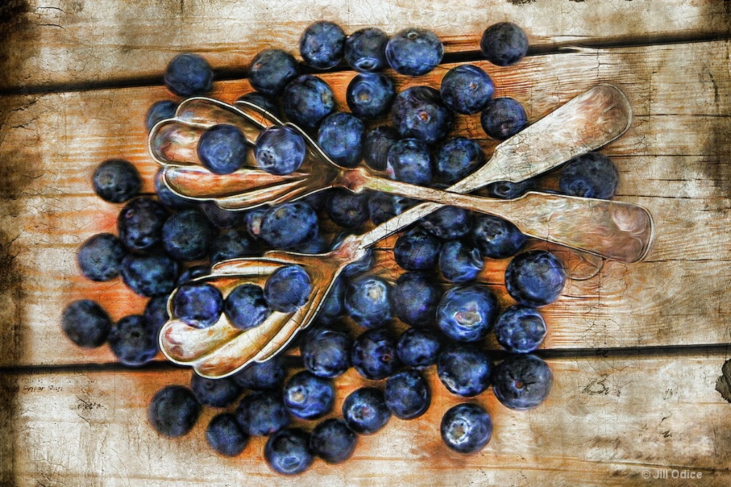 Vintage Blueberries