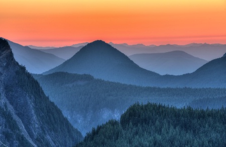 Cascades Sunset