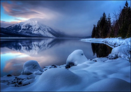 Winter in Glacier National Park