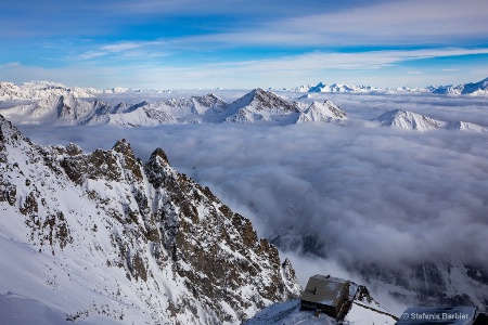 Above the clouds