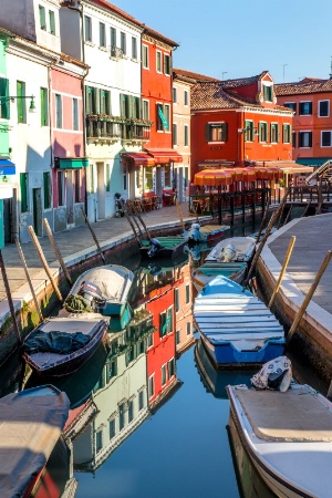 Sunny Day In January In Burano