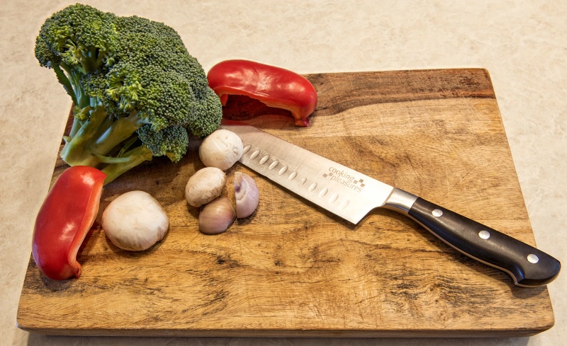 Cutiing up Veggies