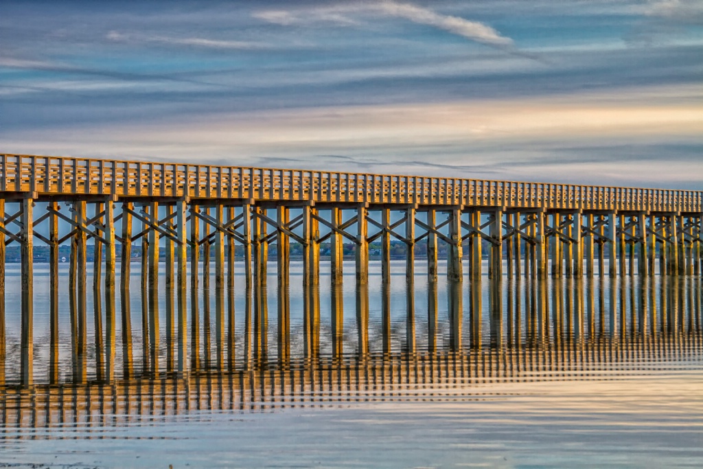 Reflections of Powder Point Bridge