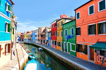 Colorful Burano, Italy