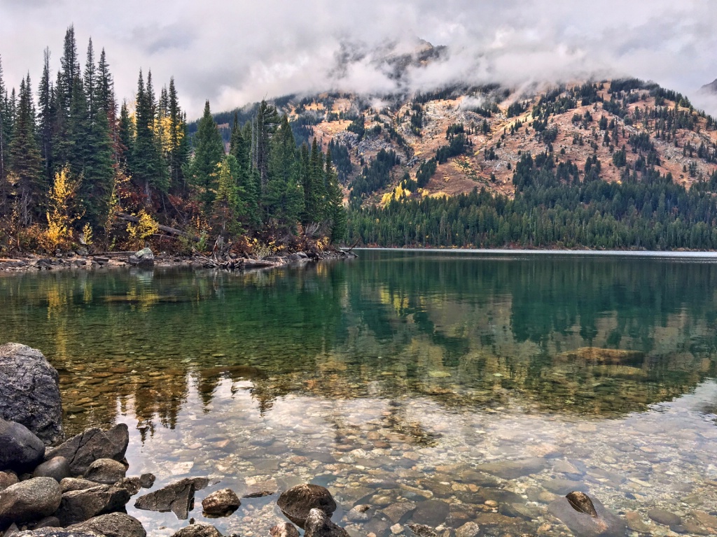 ~ Early Morning at Jenny Lake ~