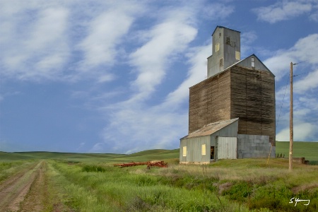 Grain Elevator; Palouse Region, WA
