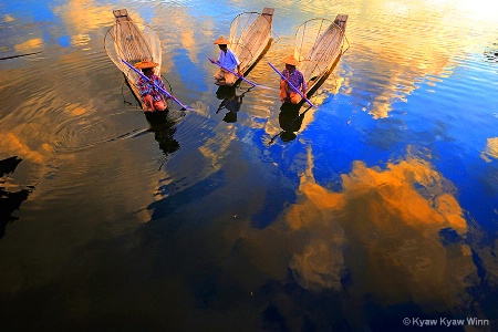 On the Golden Clouds