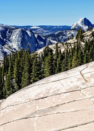 From Olmstead Point in Yosemite 