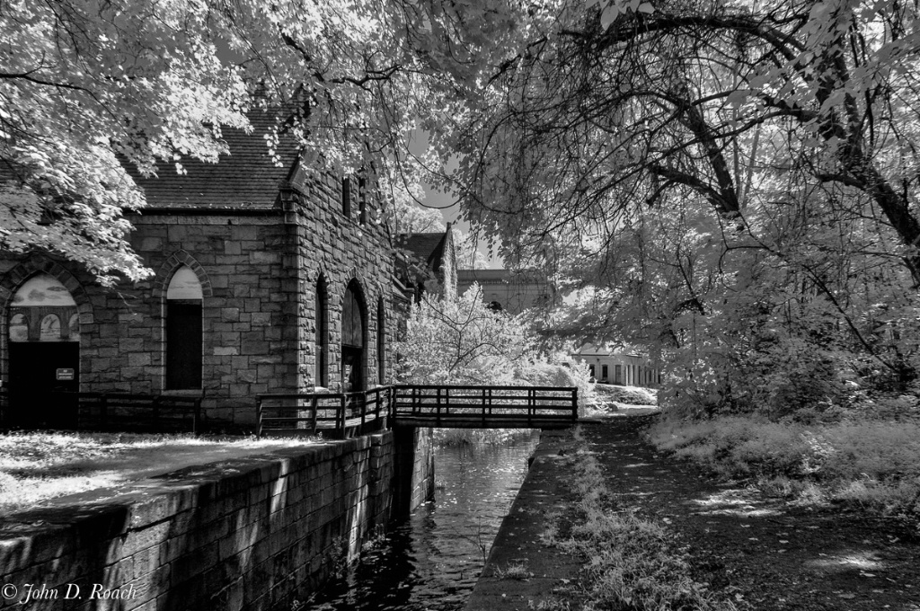 Richmond Pump House and Canal Near James River