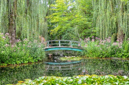 Another View Of Monet Bridge