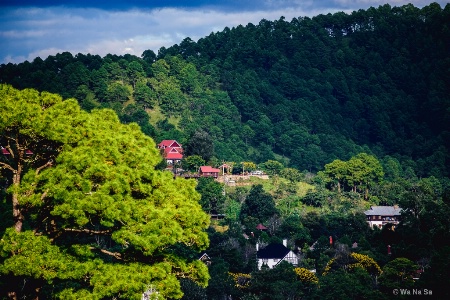 Kalaw cityscape