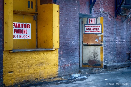 Alley Signs