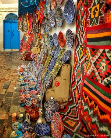 ~ ~  A TUNISIAN PATIO ~ ~ 