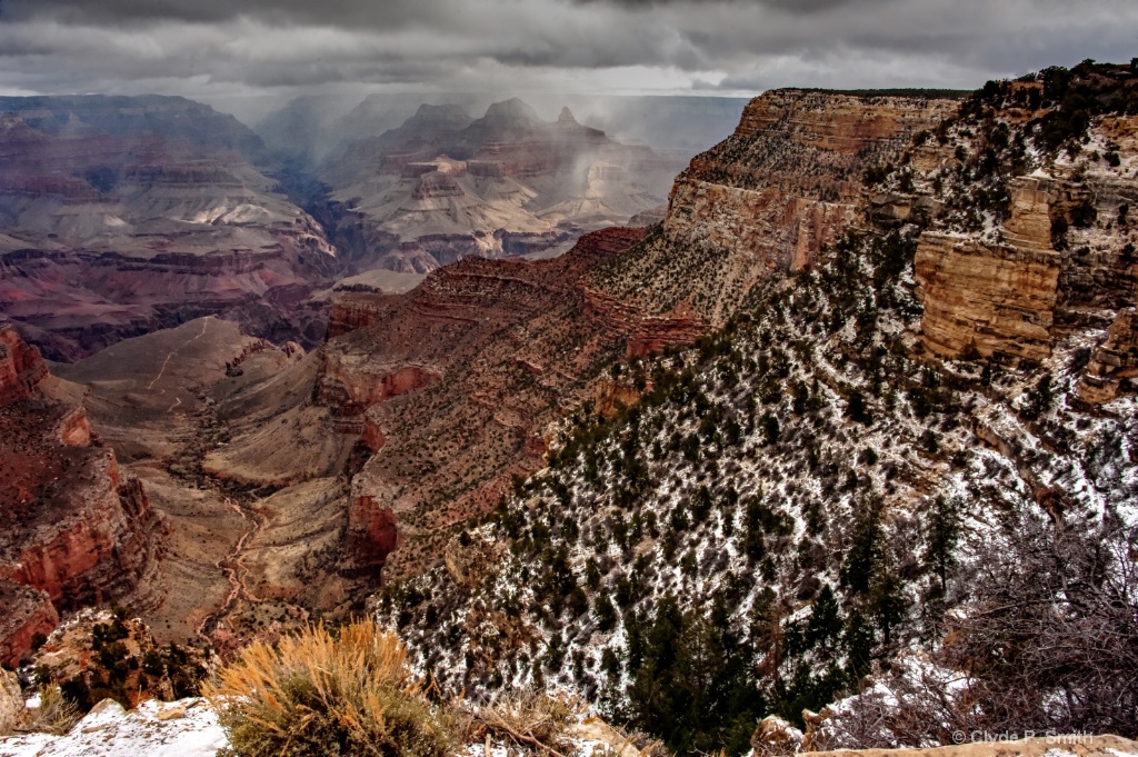 Storm in the Canyon