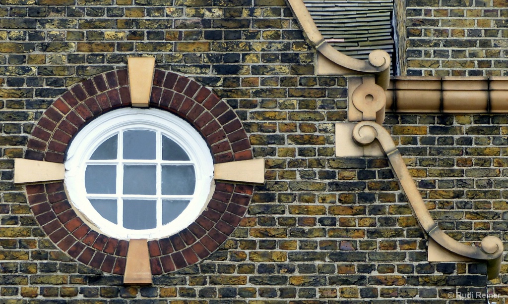 Attic window, London