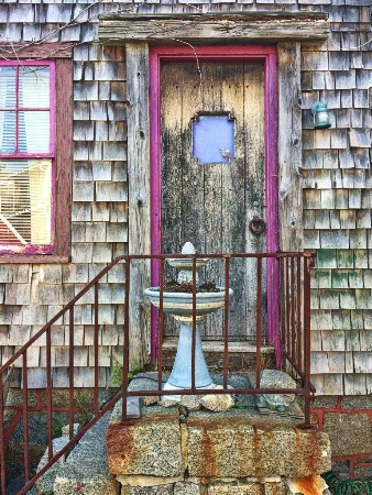 Seaside Cottage Door