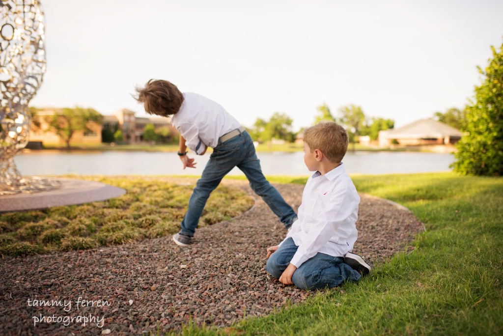 ~~ Teaching Little Brother ~~