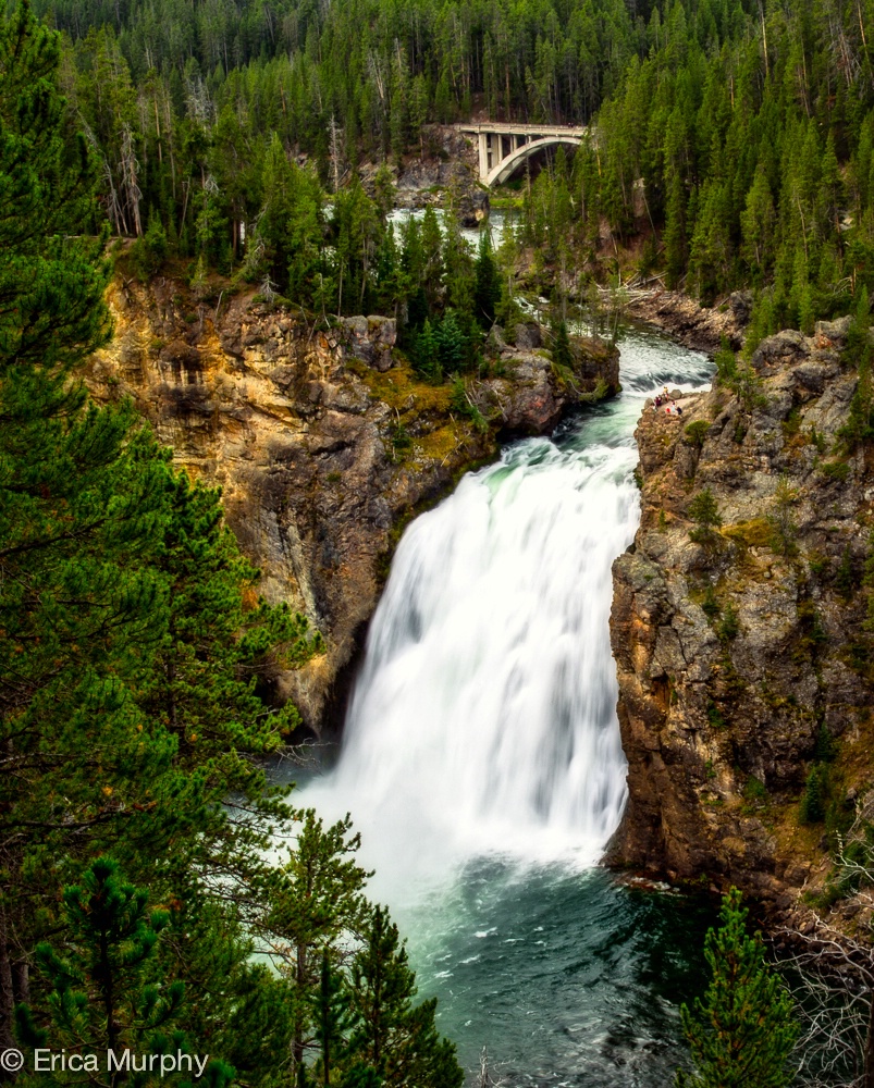 Upper Falls Yellowstone National Park