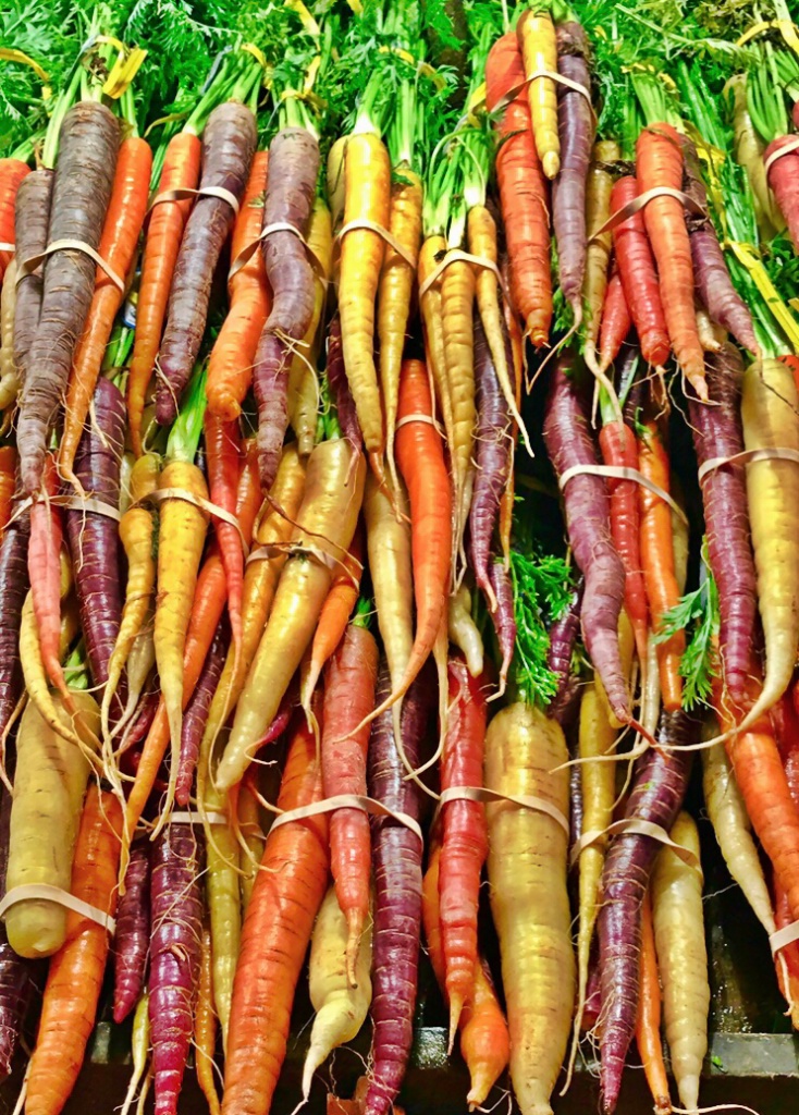  Rainbow Carrots in Seattle 