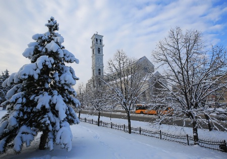 Wintertime Prishtina