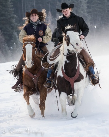 Winter Cowgirls