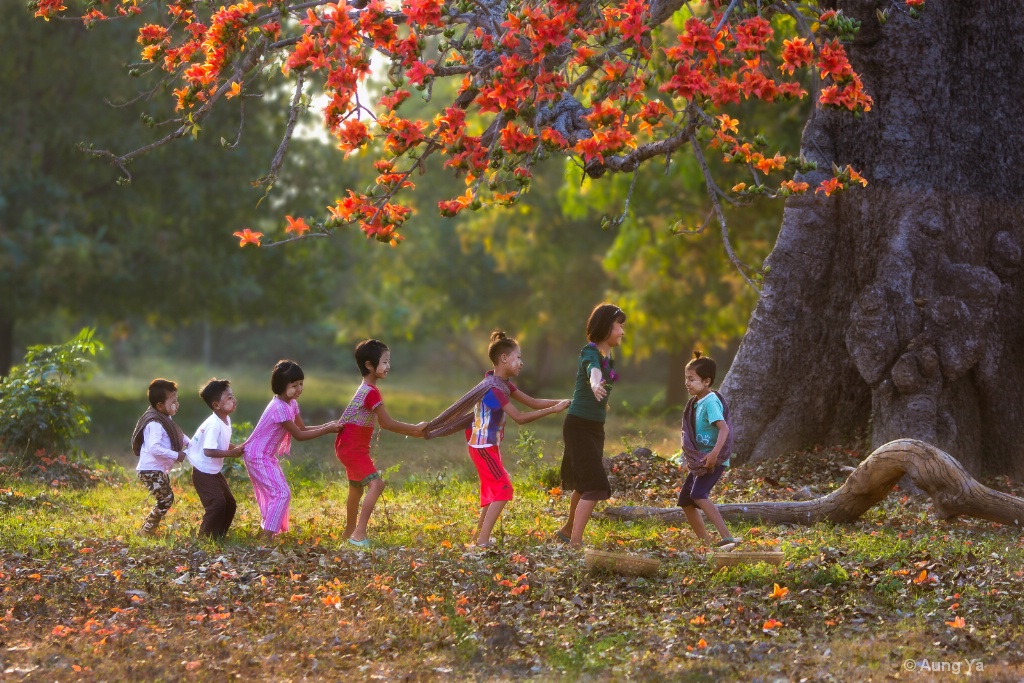 Love the children Love the nature