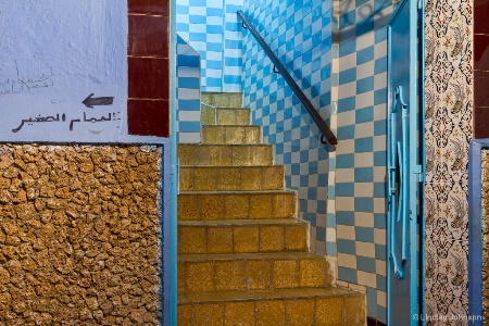 Stairs in Chefchaouen
