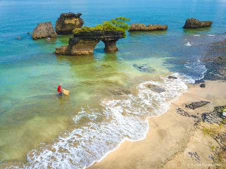 Beach in Myanmar