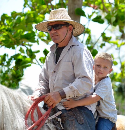 Horseback Lessons With Grandpa