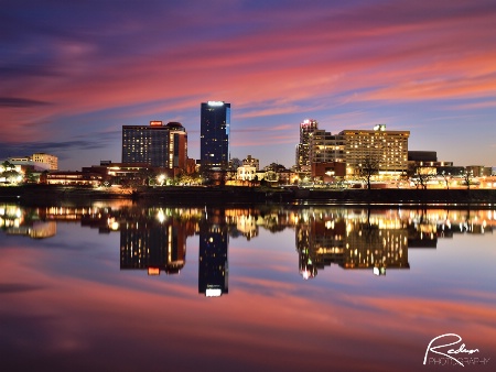 Little Rock at Dusk