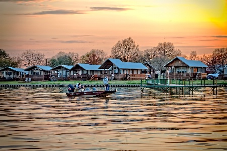 Golden Time for Fishing